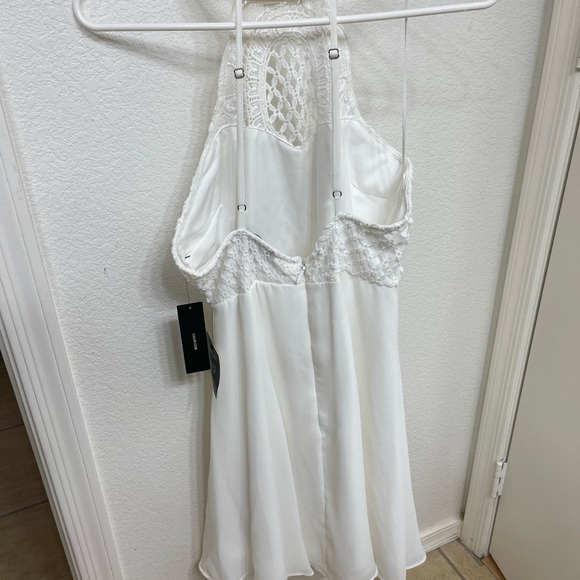 NWT Lulus Made in the Crocheted White Dress - L - Picture 6 of 6